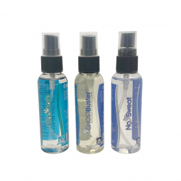 Набор: Растворитель Ghost Buster + Растворитель Ultra Safe + Антиперспирант для кожи головы No Sweat, 3*60 мл